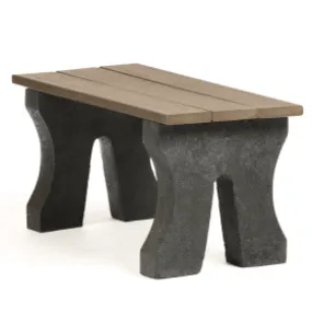 3' Recycled Trail Bench