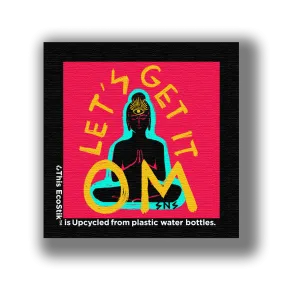 3" x 3" Let's Get It Om EcoStiks Patches - Bulk