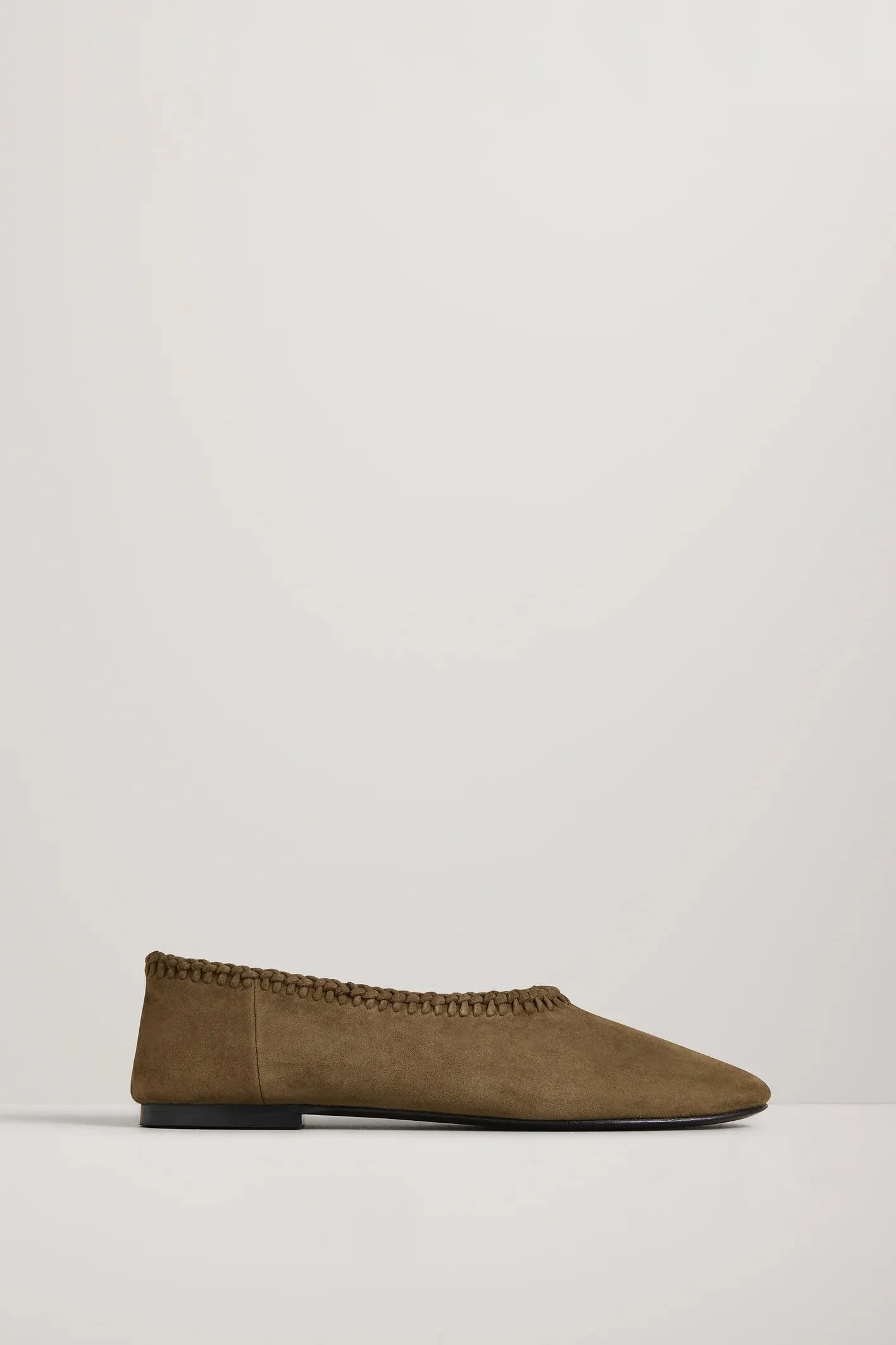A Emery Park Flat in Hazel Suede