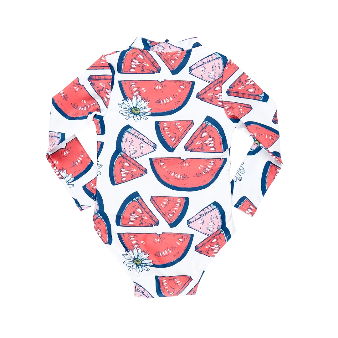 Baby Girls Arden Suit - Watermelon Puzzle