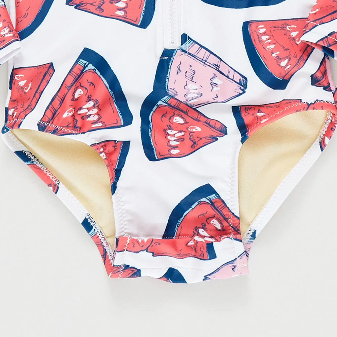 Baby Girls Arden Suit - Watermelon Puzzle