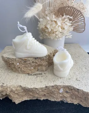 Baby Shoes Candle
