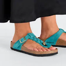 BIRKENSTOCK GIZEH BRAIDED BISCAY BAY