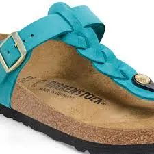BIRKENSTOCK GIZEH BRAIDED BISCAY BAY