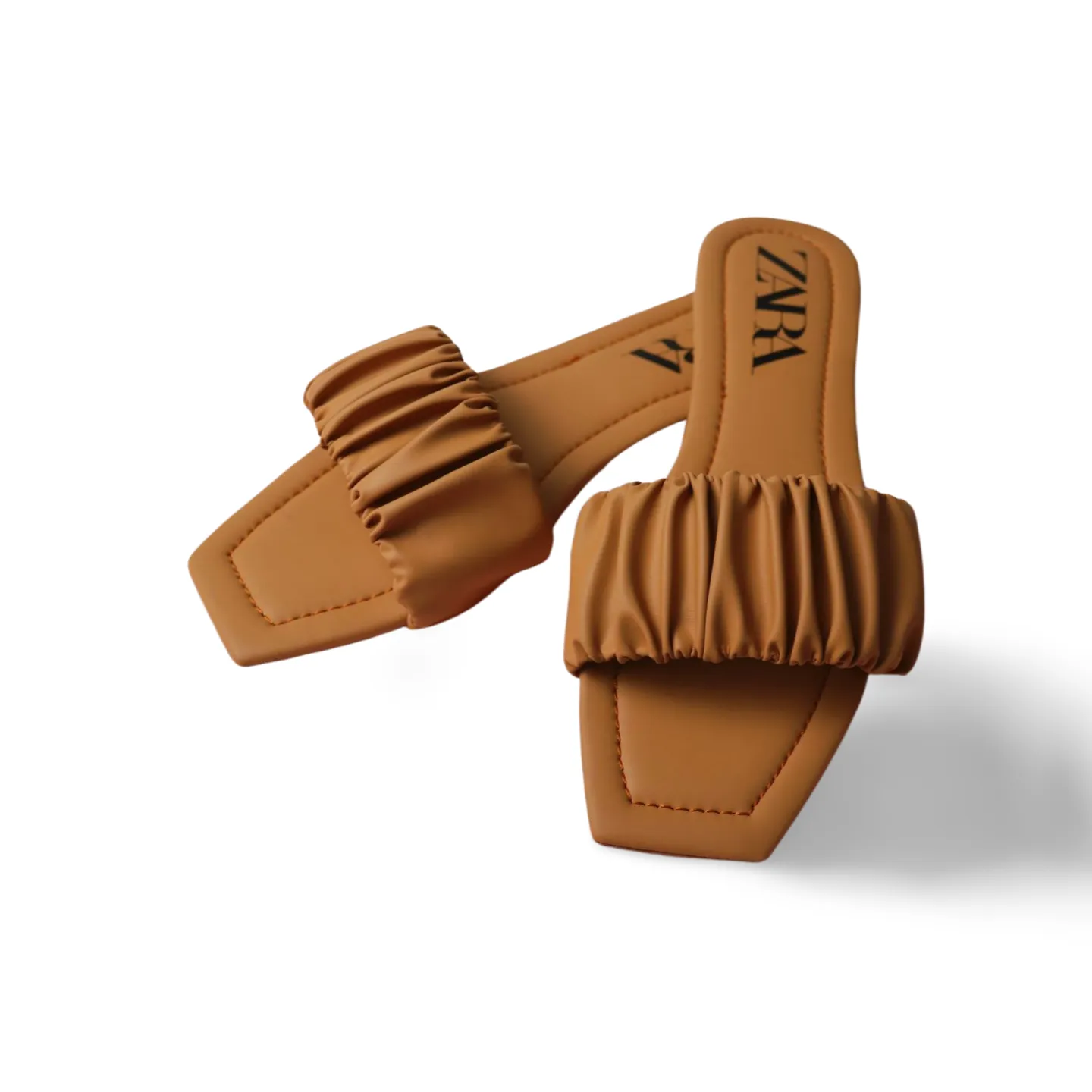 Chic Ruffle Flat Sandals for Women - Comfort and Style