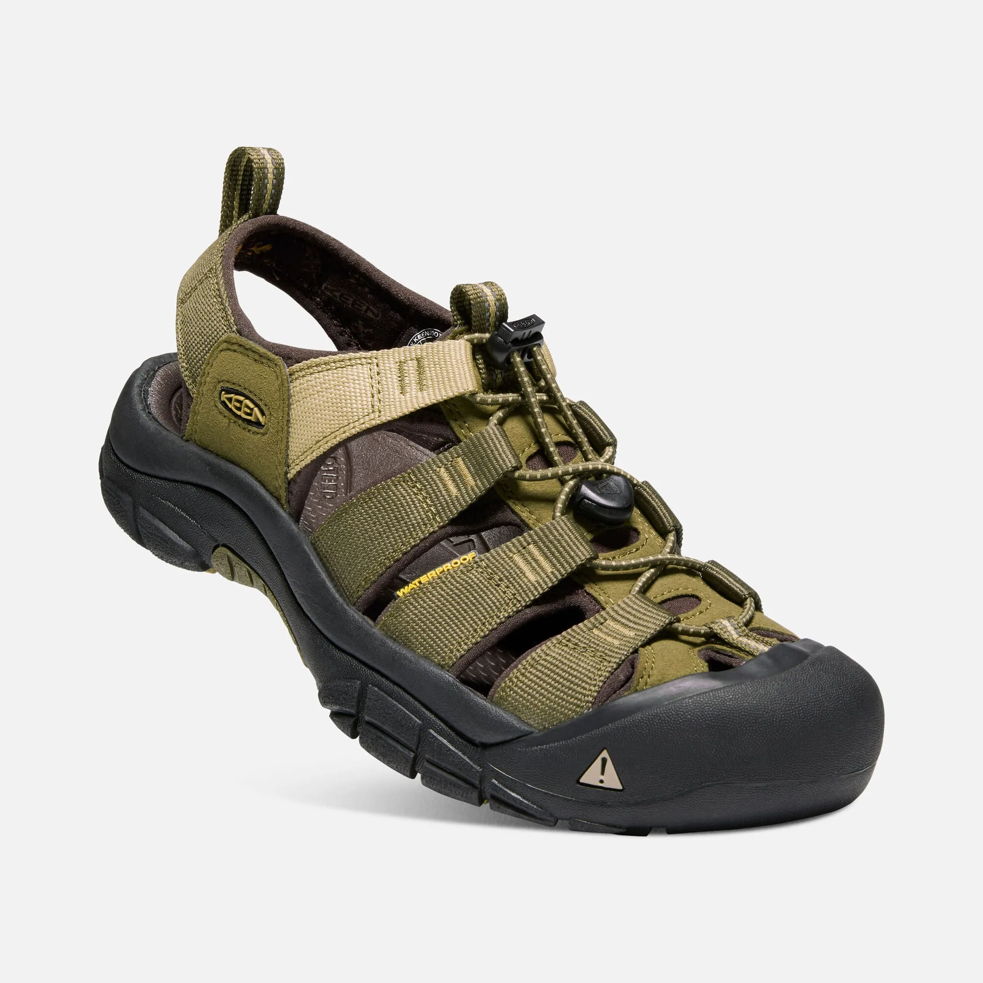 Keen Men's Newport Hydro Sandal - Olive/Antique Bronze 1018941