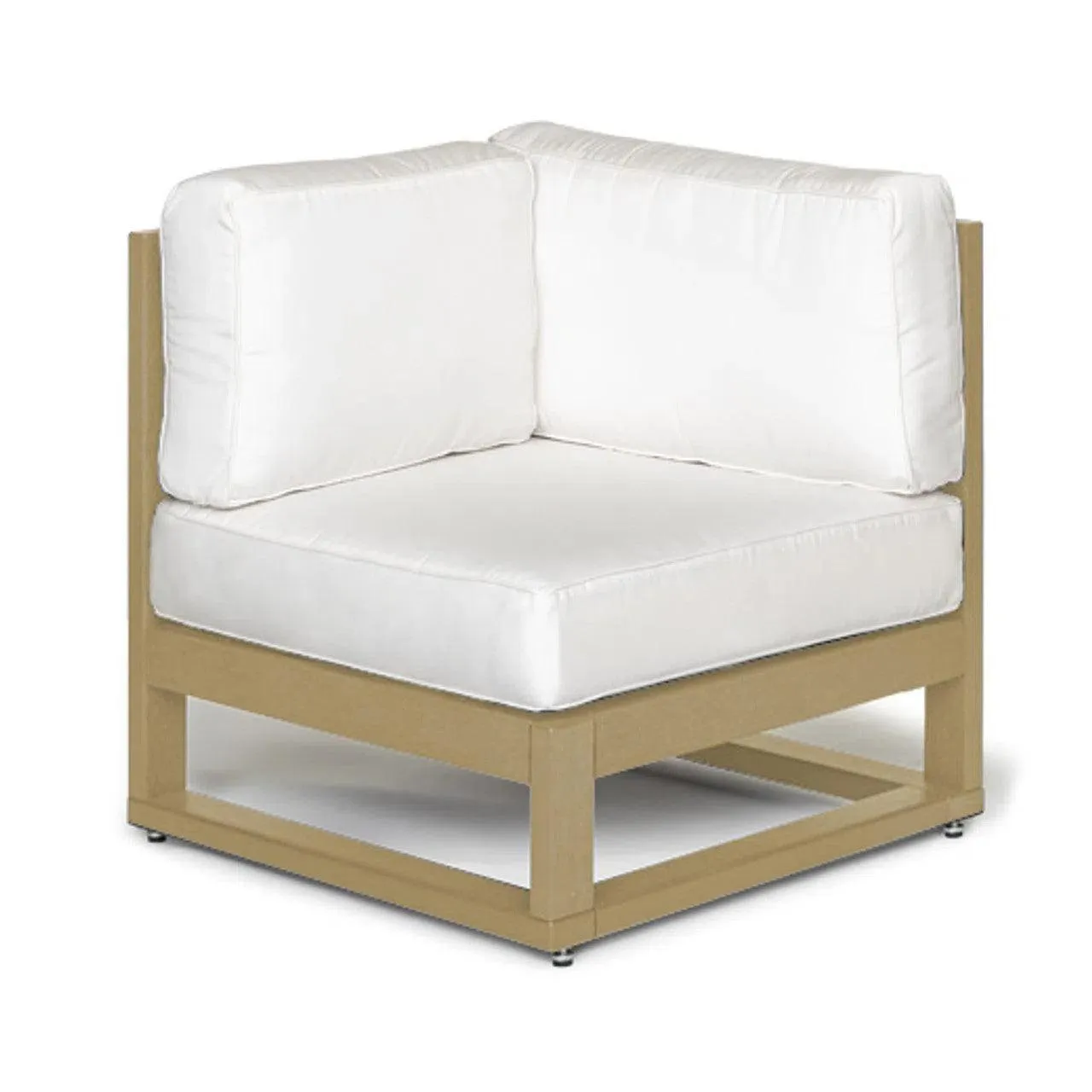 Palm Beach 8PC Poly Lumber Sectional Set With Rocking Club Chair