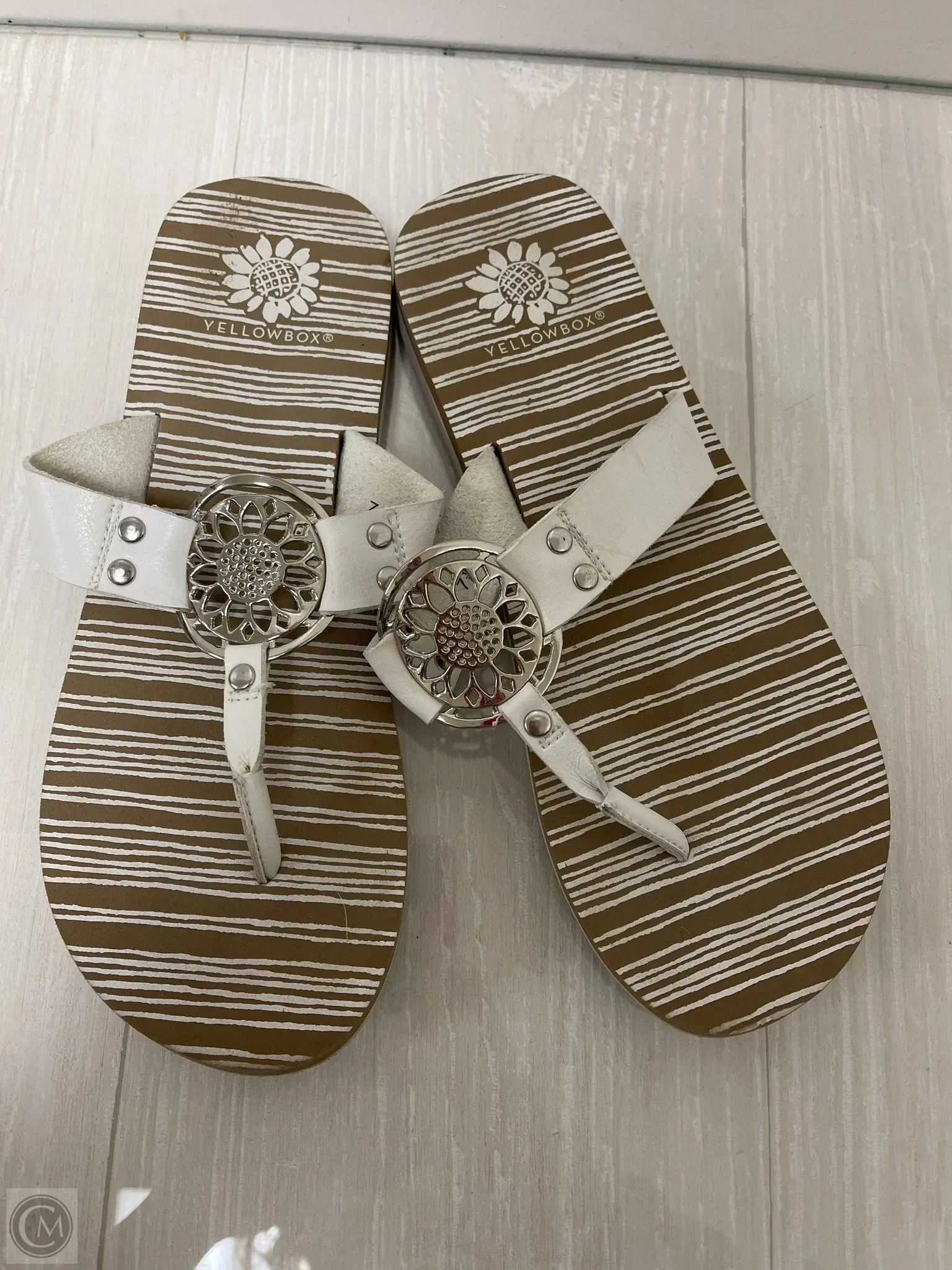 Sandals Flats By Yellow Box  Size: 7.5