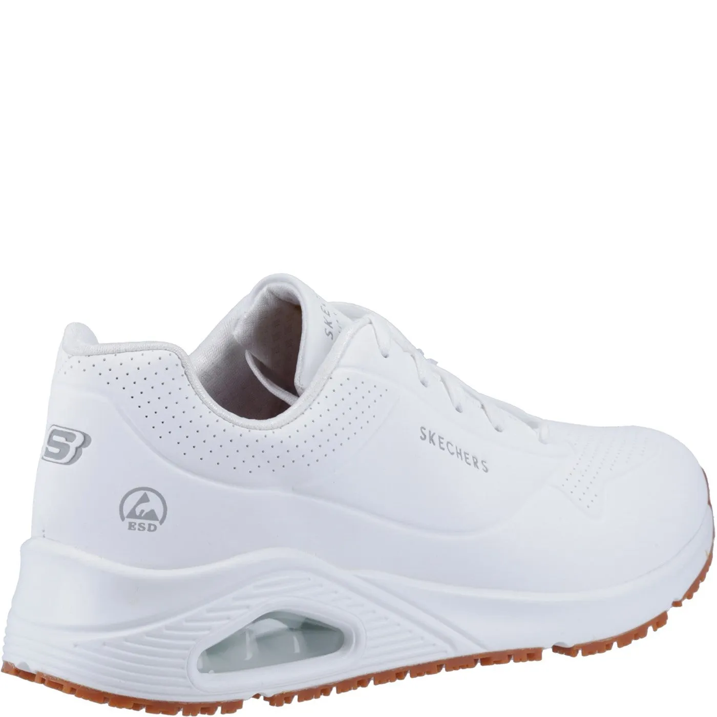 Skechers Workwear Work Relaxed Fit: Uno SR Safety Shoe O1 White
