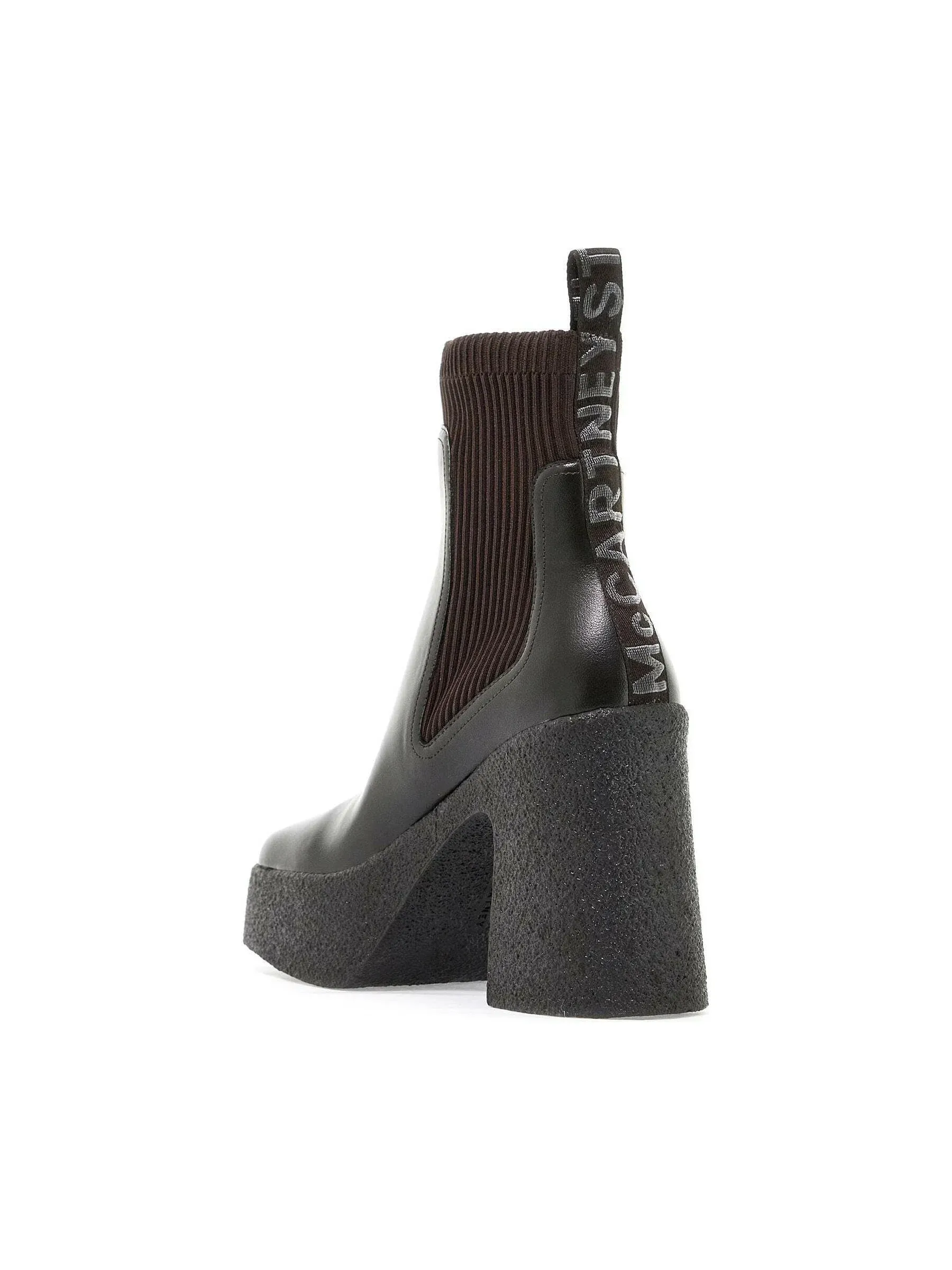 Skyla Heeled Sock Booties