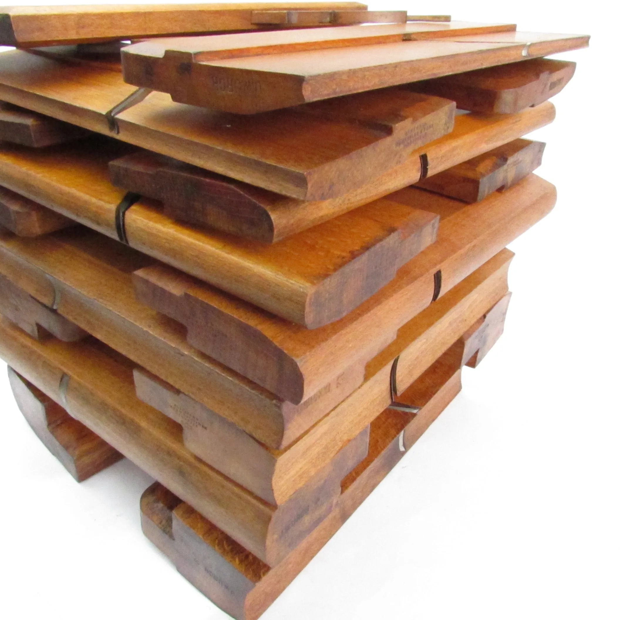 SOLD - Wm Marples Wooden Hollow and Rounds Planes - Half Set (Beech)