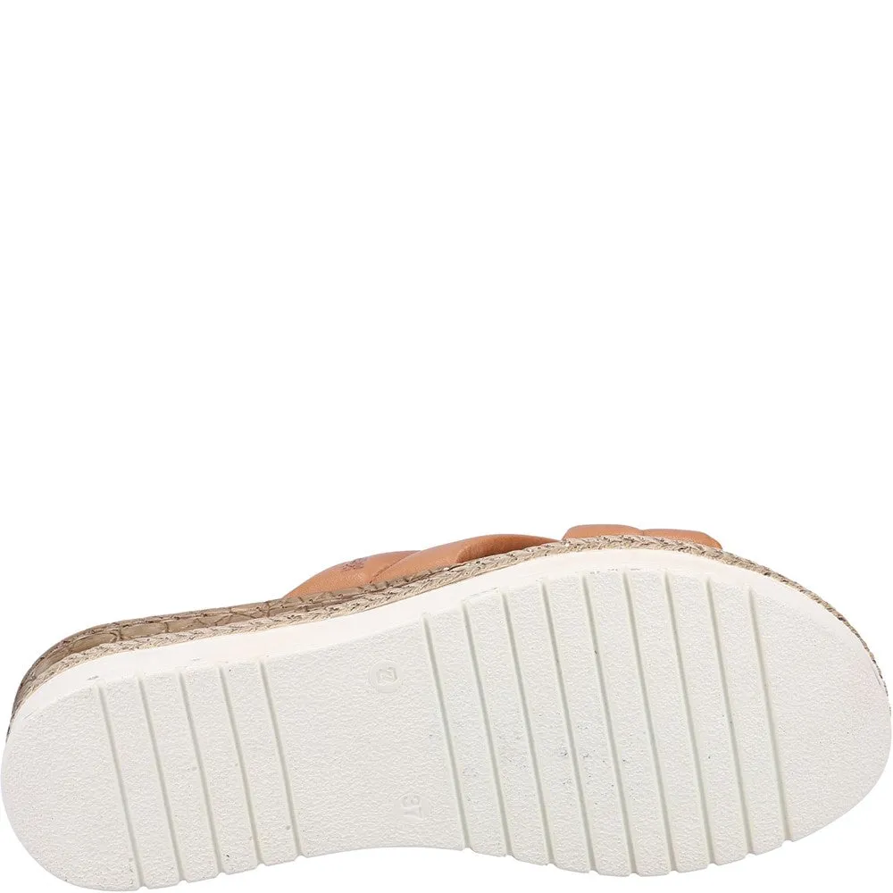 Tan Samira Mule Sandals